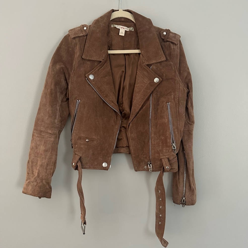 Brown Suede Women's Jacket - Chelsea & Violet